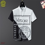 Versace Short Sleeve Shirts For Men in 252127, cheap Versace Shirts