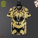 Versace Short Sleeve Shirts For Men in 252133, cheap Versace Shirts
