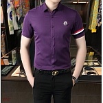 Moncler Short Sleeve Shirts For Men in 252168, cheap Moncler Shirts