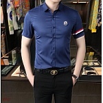 Moncler Short Sleeve Shirts For Men in 252169, cheap Moncler Shirts