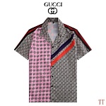 Gucci Short Sleeve Shirts Unisex  # 252334