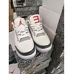 Air Jordan 3 Sneakers Unisex in 252508, cheap Jordan3