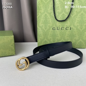 $52.00,2.0 cm Width Gucci Belt # 255721