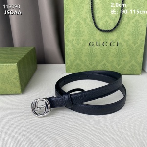 $52.00,2.0 cm Width Gucci Belt # 255722