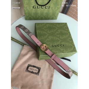 $52.00,2.0 cm Width Gucci Belt # 255726