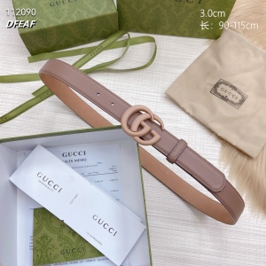 $56.00,3.0 cm Width Gucci Belt # 255745