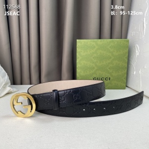 $56.00,3.8 cm Width Gucci Belt # 255754