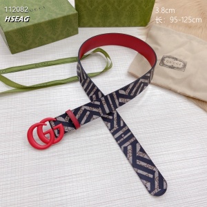 $62.00,3.8 cm Width Gucci Belt # 255779