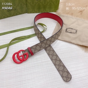 $62.00,3.8 cm Width Gucci Belt # 255781