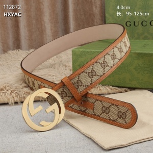 $55.00,4.0 cm Width Gucci Belt # 255796
