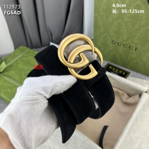 $55.00,4.0 cm Width Gucci Belt # 255801