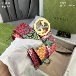 $58.00,4.0 cm Width Gucci Belt # 255816
