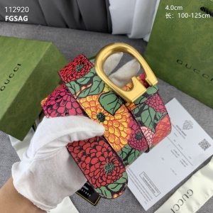$58.00,4.0 cm Width Gucci Belt # 255821