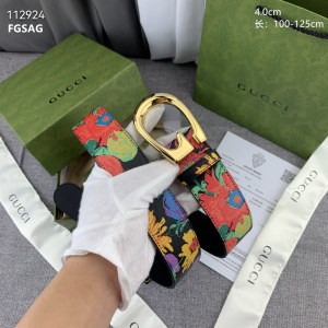 $58.00,4.0 cm Width Gucci Belt # 255826