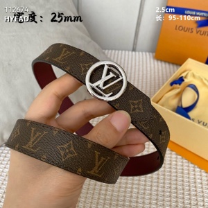 $55.00,2.5 cm Width Louis Vuitton Belt # 255855