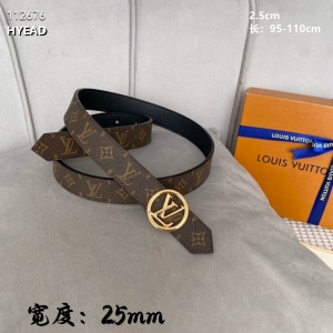 $55.00,2.5 cm Width Louis Vuitton Belt # 255857