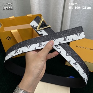 $55.00,4.0 cm Width Louis Vuitton Belt  # 256053