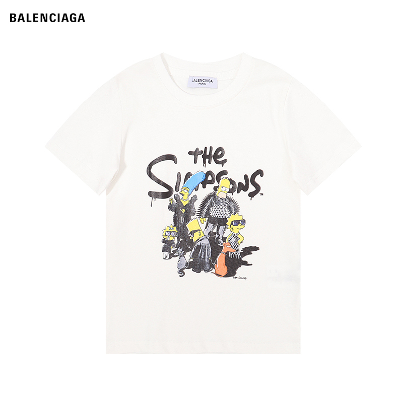 Balenciaga Short Sleeve T Shirts For Kids # 253323