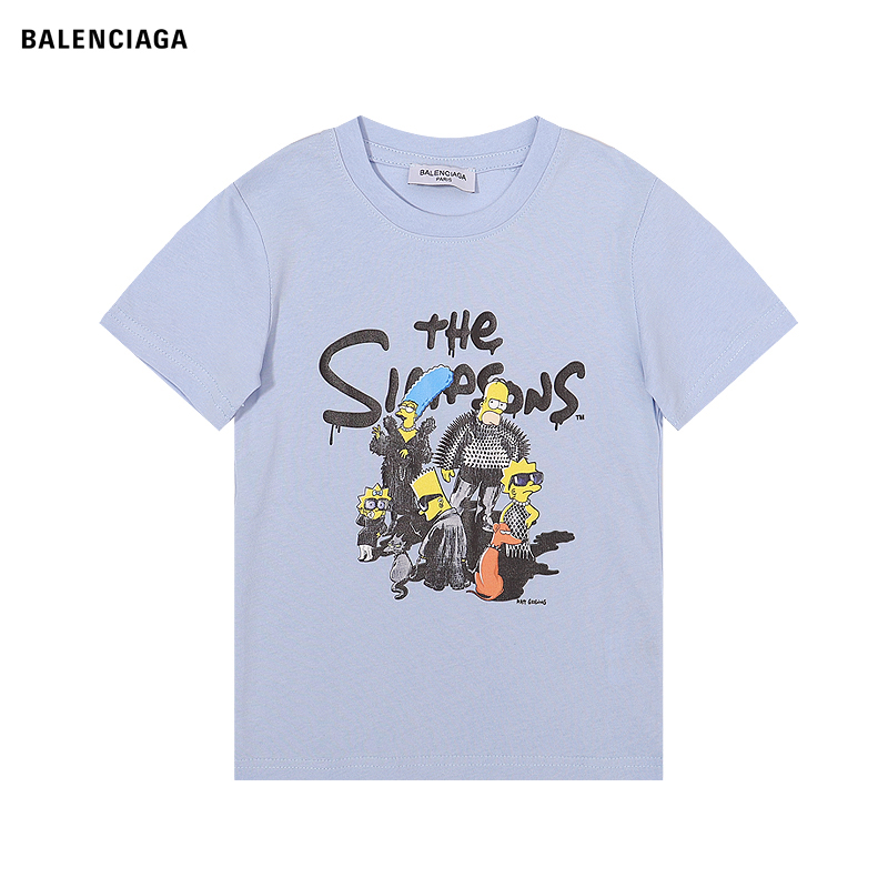 Balenciaga Short Sleeve T Shirts For Kids # 253324