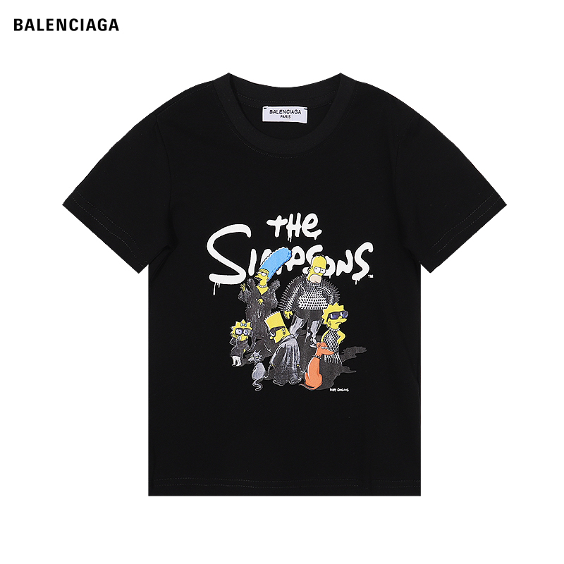 Balenciaga Short Sleeve T Shirts For Kids # 253325