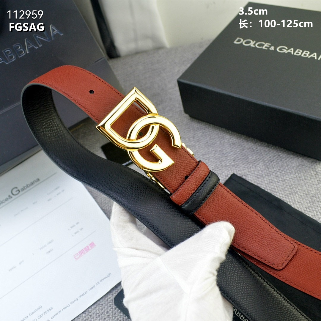 3.0 cm Width D&G Belt # 255651