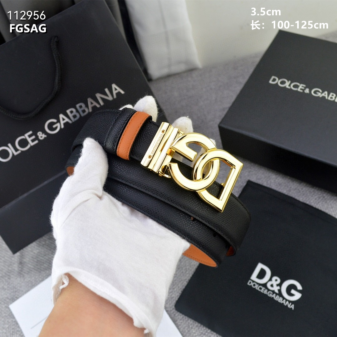 3.0 cm Width D&G Belt # 255657