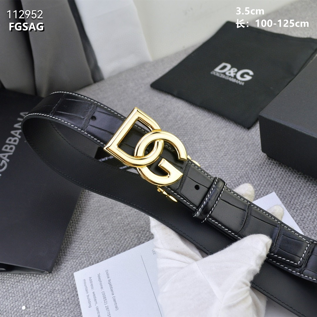 3.0 cm Width D&G Belt # 255660