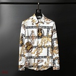 Versace Long Sleeve Shirts For Men in 253078