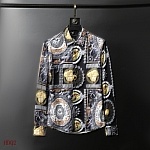 Versace Long Sleeve Shirts For Men in 253079