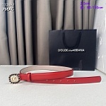 2.5 cm Width D&G Belt # 255639, cheap D&G Belts