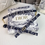 1.5 cm Width Dior Belt # 255698
