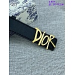 3.0 cm Width Dior Belt # 255712, cheap Dior Belts