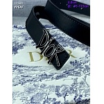 3.0 cm Width Dior Belt # 255713, cheap Dior Belts