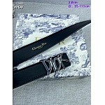 3.0 cm Width Dior Belt # 255713, cheap Dior Belts
