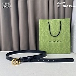 2.0 cm Width Gucci Belt # 255718, cheap Gucci Belts