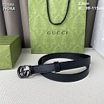 2.0 cm Width Gucci Belt # 255720