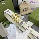 3.0 cm Width Gucci Belt # 255731, cheap Gucci Belts