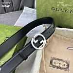 3.0 cm Width Gucci Belt # 255740, cheap Gucci Belts