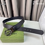 3.8 cm Width Gucci Belt # 255753