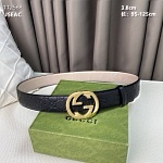 3.8 cm Width Gucci Belt # 255754, cheap Gucci Belts