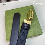 3.8 cm Width Gucci Belt # 255757, cheap Gucci Belts