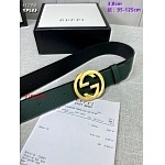 3.8 cm Width Gucci Belt # 255774, cheap Gucci Belts