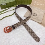 3.8 cm Width Gucci Belt # 255775, cheap Gucci Belts