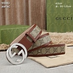 4.0 cm Width Gucci Belt # 255792, cheap Gucci Belts
