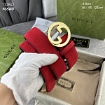 4.0 cm Width Gucci Belt # 255802