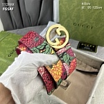 4.0 cm Width Gucci Belt # 255816, cheap Gucci Belts