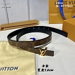 2.0 cm Width Louis Vuitton Belt # 255848