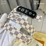 2.5 cm Width Louis Vuitton Belt # 255866, cheap LouisVuitton Belts