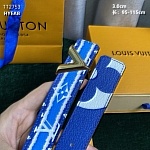 3.0 cm Width Louis Vuitton Belt # 255873, cheap LouisVuitton Belts