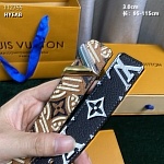 3.0 cm Width Louis Vuitton Belt # 255875, cheap LouisVuitton Belts